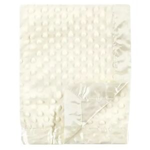 Hudson Baby Unisex Baby Plush Mink Blanket, Cream, One Size, Beige
