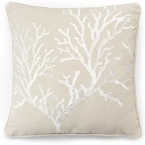 Levtex Bahamas Coral Throw Pillow, Beig/Green, Fits All