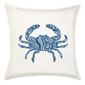 Greendale Home Fashions Crab Throw Pillow, Blue, 20X20