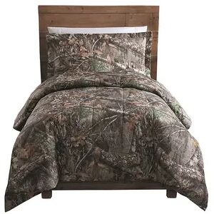 Realtree Edge Camo Comforter Set, Lt Brown, Twin