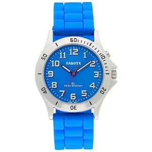 Women's Dakota EL Silicone Band Nurse Watch, Size: Medium, Blue