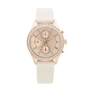 Relic by Fossil Women's Camila Blush Silicone Strap Watch - ZR15993, Pink