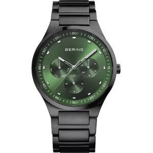 BERING Men's Classic Black Stainless Steel Bracelet Watch - 11740-728, Size: Large