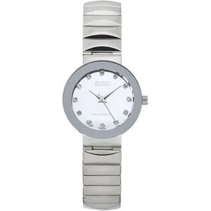 Unbranded American Exchange Women's Genuine Diamond Collection Silver Tone Bracelet Watch, Size: Small