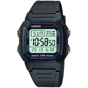 Casio Men's Classic Digital Chronograph Watch - W800H-1AV, Black