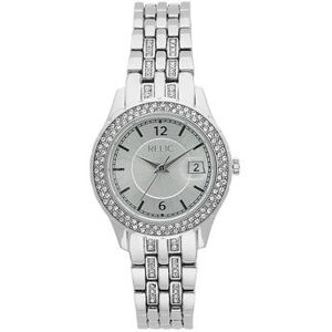 Relic by Fossil Women's Merritt Silver Tone Link Watch -ZR12660