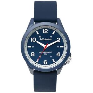 Columbia Men's Crestview Navy Silicone Strap Watch, Size: Large, Blue