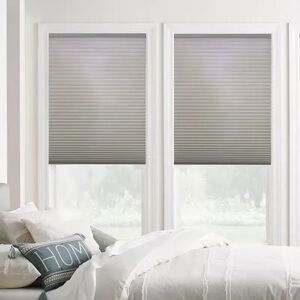 Sonoma Goods For Life Honeycomb Light Filtering Cellular Shade, Grey, 34.5X72
