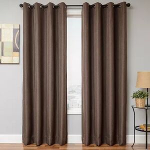 Softline 1-pack Ellis Light Filtering Window Curtain, Dark Brown, 54X96