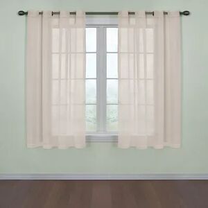 Arm & Hammer Arm and Hammer Curtain Fresh Odor-Neutralizing Window Curtain, White, 59X63