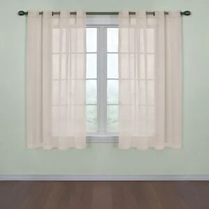 Arm & Hammer Arm and Hammer Curtain Fresh Odor-Neutralizing Window Curtain, White, 59X84