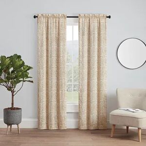 Pairs To Go 2-pack Brockwell Window Curtains, Beig/Green, 28X84