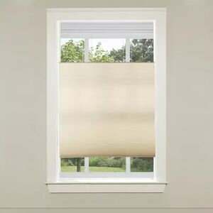 HARPER LANE Top Down Bottom Up Cordless Cellular Shade, White, 34X64