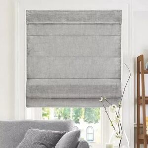 Chicology Roman Shade, Grey, 48X64