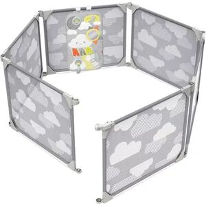 Skip Hop Playview Clouds Expandable Enclosure, Grey