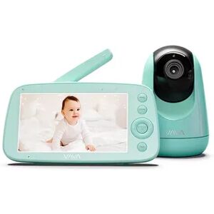 VAVA 5-Inch 720P Audio and Video Baby Monitor, Green