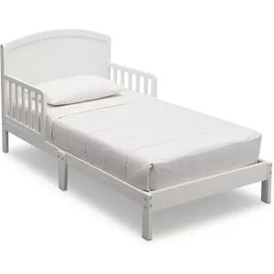 Delta Children Abby Wood Toddler Bed, White