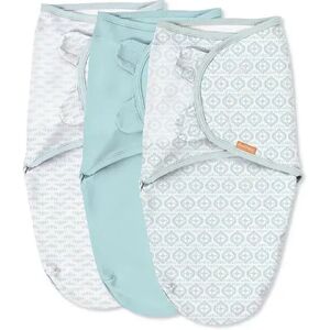 SwaddleMe Original Newport Shores 3-Pack Swaddles, Blue, Small