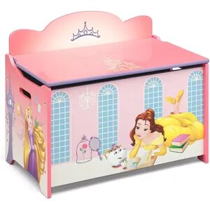 Delta Children Disney Princess Deluxe Toy Box by Delta Children, Blue