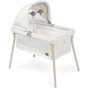 Chicco LullaGo Nest Portable Bassinet, Beig/Green