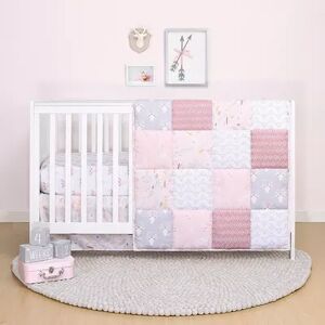 PS BY PEANUTSHELL PS by The Peanutshell Meadow 3 Piece Crib Bedding Set, Multicolor