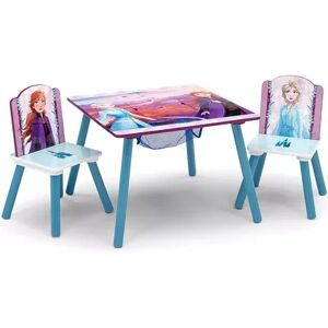Disney's Frozen 2 Table and Chair Set with Storage by Delta Children, Blue