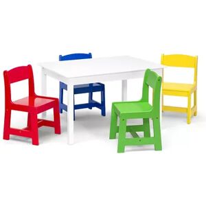 Delta Children MySize Table with 4 Chairs, Multicolor