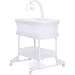 Delta Children SleepCool Rocking Bassinet with Airflow Mesh, Multicolor