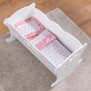 KidKraft Tiffany Bow Cradle, Multicolor