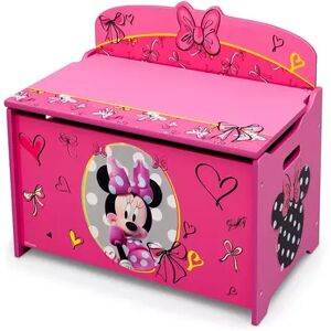 Disney s Minnie Mouse Deluxe Toy Box by Delta Children, Multicolor