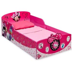 Disney s Minnie Mouse Interactive Wood Toddler Bed by Delta Children, Multicolor