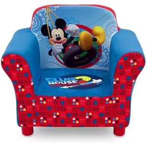 Disney s Mickey Mouse Upholstered Arm Chair by Delta Children, Multicolor