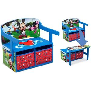 Disney's Mickey Mouse Convertible Activity Bench by Delta Children, Red