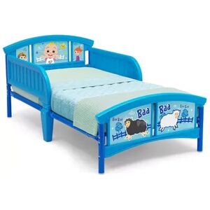 Delta Children CoComelon Plastic Toddler Bed, Blue