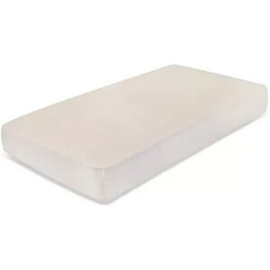 LA Baby Ecru Fitted Crib Sheet, White