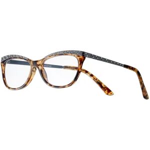 Women's Modera by Foster Grant Arista Crystal Accent Cat-Eye Reading Glasses, Size: +1.5, Multicolor