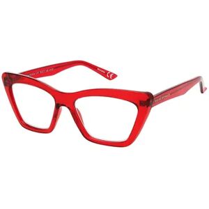 Women's Privé Revaux The Morphe RP100640 55mm Blue light Blocking Glasses, Size: +1.75, Dark Red