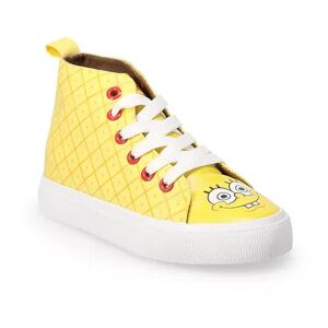 Nickelodeon SpongeBob SquarePants Kids' High-Top Shoes, Boy's, Size: 3, Yellow