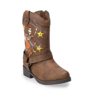 Disney / Pixar Toy Story Woody and Bullseye Toddler Boys' Cowboy Boots, Toddler Boy's, Size: 8 T, Brown