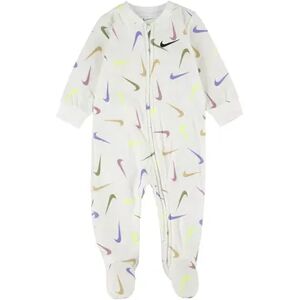 Baby Girl Nike Swoosh Toss Footed Sleep and Play, Infant Girl's, Size: 3 Months, Natural