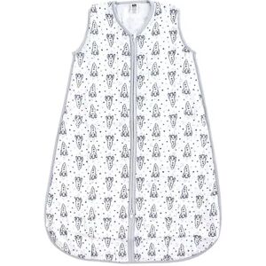 Hudson Baby Infant Boy Muslin Cotton Sleeveless Wearable Sleeping Bag, Sack, Blanket, Rocket Ship, Infant Boy's, Size: 6-12Months, Brt Blue