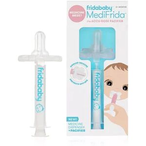 Fridababy MediFrida the Accu-Dose Pacifier Baby Medicine Dispenser, Multicolor