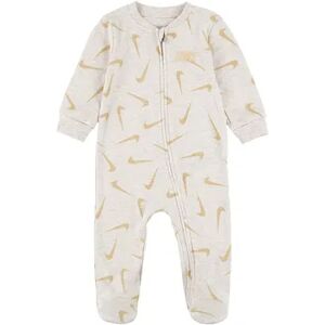 Nike Baby Nike Swooshfetti Allover Print Sleep & Play, Infant Unisex, Size: 3 Months, White