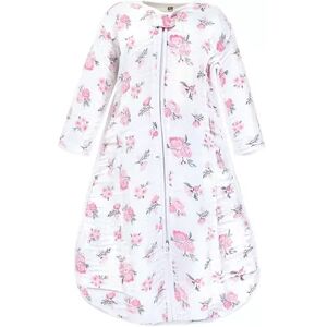 Hudson Baby Infant Girl Long Sleeve Muslin Sleeping Bag, Wearable Blanket, Sleep Sack, Pink Floral, 12-18 Months, Infant Girl's, Size: 18-24MONTH, Med