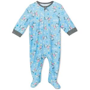 Licensed Character Disney’s Mickey Mouse Ultra Soft Baby Boy Sleep & Play, Infant Boy's, Size: 0-3 Months, Light Blue