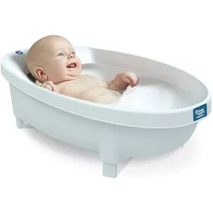 Baby Patent Forever Warm Warming Infant Baby Bath Tub, White