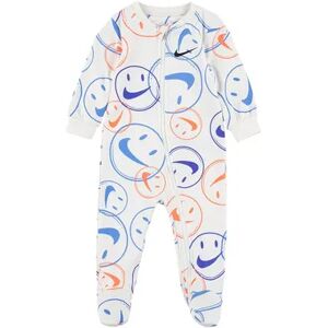 Baby Nike Smiley Face Print Sleep & Play, Infant Unisex, Size: 6 Months, Natural