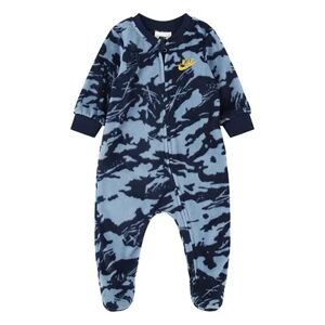 Nike Baby Nike Camo Fleece Sleep & Play, Infant Unisex, Size: 3 Months, Blue