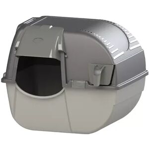 Omega Paw EZ-RA15-1 Elite Roll 'N Clean Self Cleaning Litter Box, Regular, Gray, Multicolor