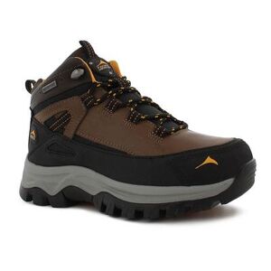 Pacific Mountain Kingston Kids' Waterproof Hiking Boots, Boy's, Size: 6, Brown